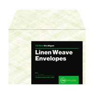 C6 Linen Weave Envelopes - Olive (10's