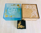 Gift Box - Black Acrylic (20cm x 20cm x 10cm)