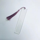 2mm Clear Acrylic Bookmark 15x3cm