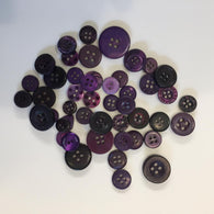 Bulk Crazy Buttons - Purple Mix 15g