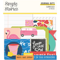 Simple Stories - Sunkissed Collection - Journal Bits