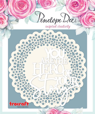 Penelope Dee - Life Story Collection Chipboard - Hero Of Your Story (combo)
