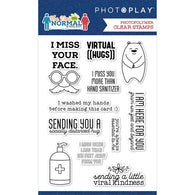 Photo Play Paper - The New Normal Collection Stamp - Phrases