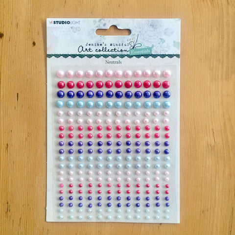 Studio Light - Essentials Self Adhesive Pearls - Purples & Pinks no.3